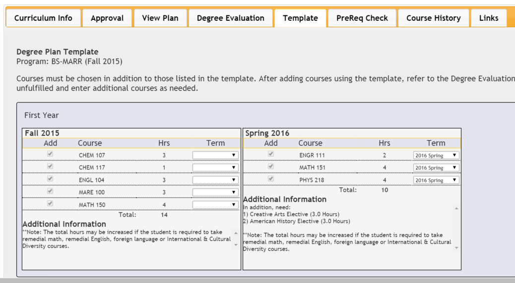 8 College Course Planner Template Template Free Download